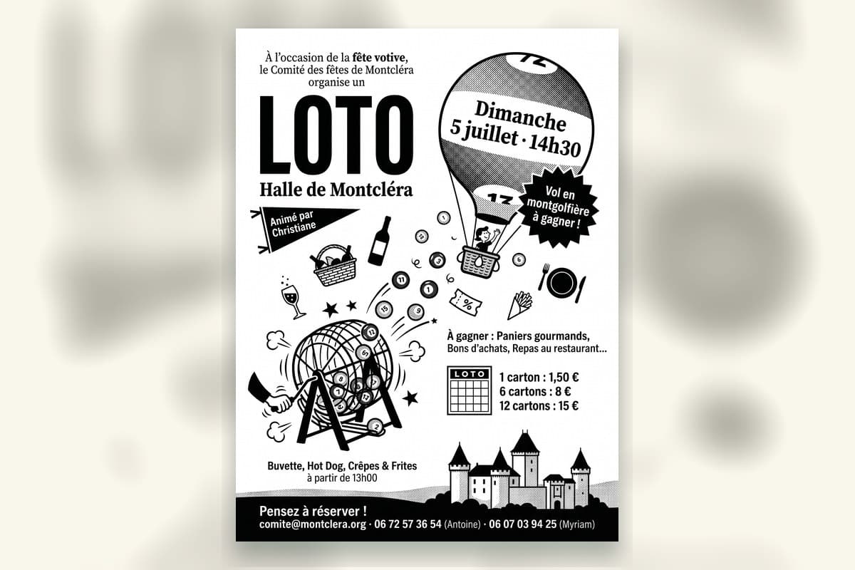 Le Loto de la fête votive